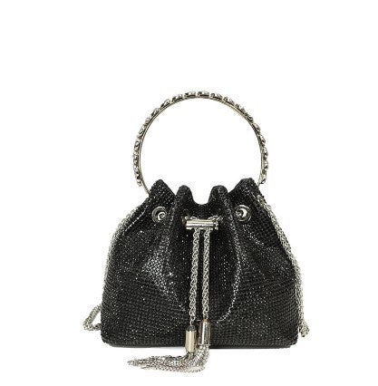 Shomico - Chic Design Mini Bucket Bag Diamond Sling Purse - 3 COLORS -