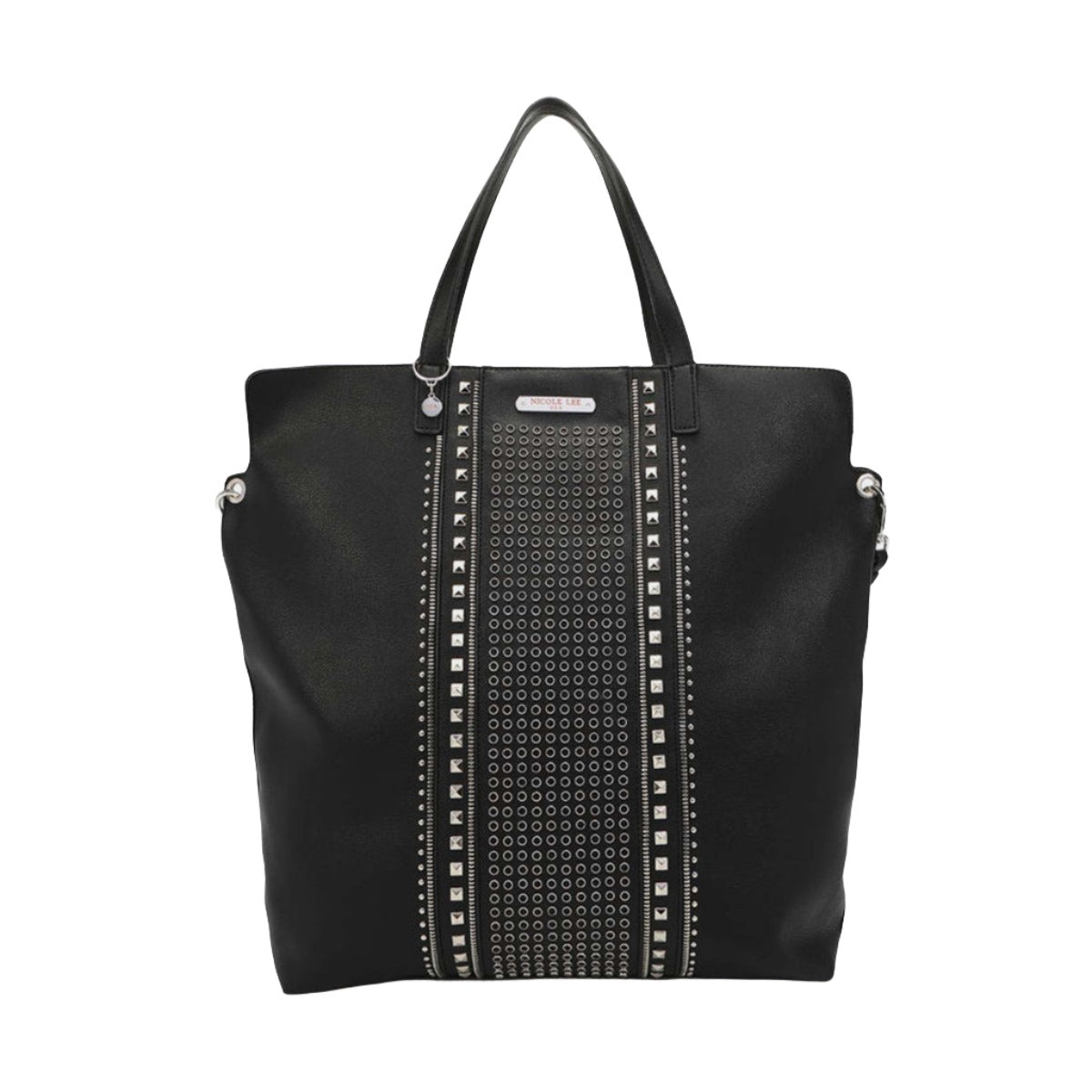 Nicole Lee USA Studded Large Tote Bag - T - 5 COLORS -