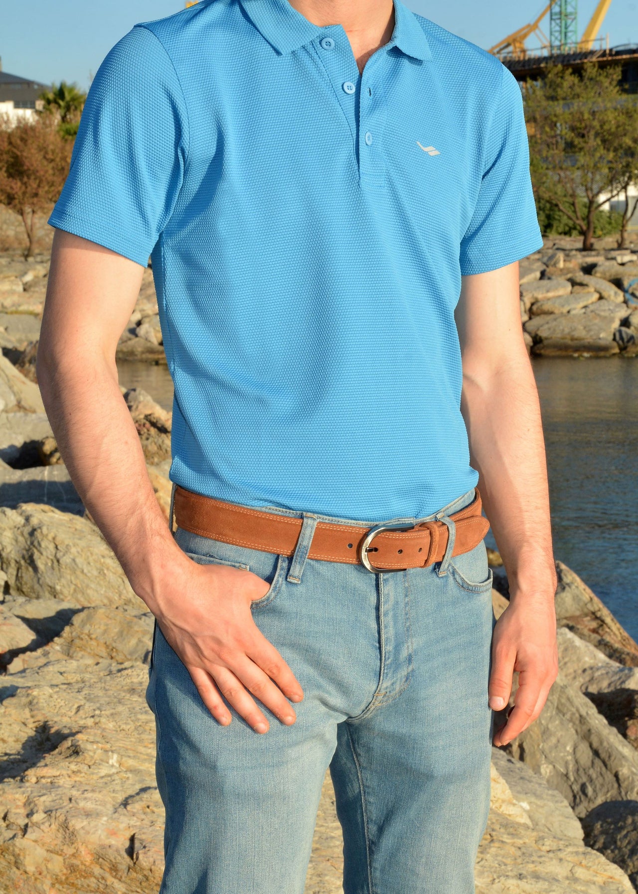 Jkel - Sagrada Tan Suede Belt -