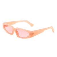 Thumbnail for Quetzalx - Retro Rectangular Narrow Vintage Slim Sunglasses - 6 COLORS -