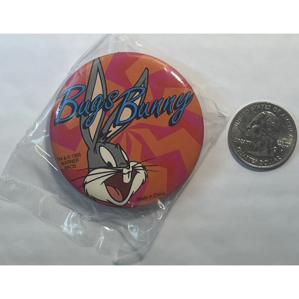 Vintage 1990s 🎁 Looney Tunes Pin, Daffy Duck, Unopened in Package!