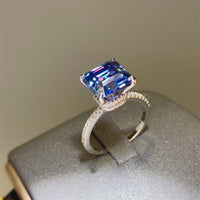 Thumbnail for 5 Carat Moissanite Zircon 925 Sterling Silver Ring