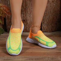 Thumbnail for Breathable Mesh Round Toe Sneakers - T - 2 COLORS -