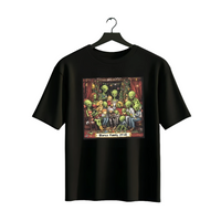 Thumbnail for Alien Family Portrait Tee, Funny Alien T-Shirt - 2 COLORS -