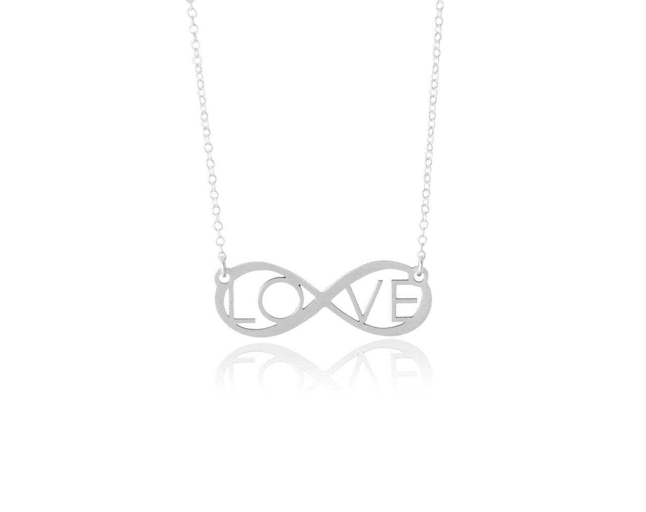 Sincerely Silver - Eternal Love Necklace - 1 FINISH -