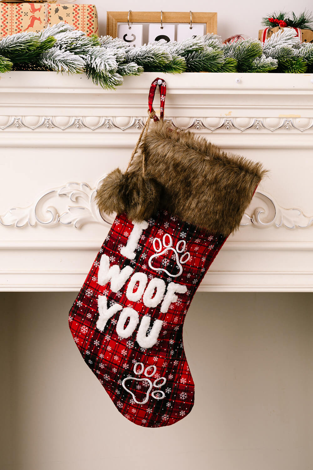 2-Pack Plush Christmas Stockings - 19" - [5-10 DAY DELIVERY] - 2 PCS. - T -