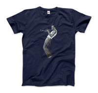 Thumbnail for Miles Davis Playing His Trumpet Artwork T-Shirt - 4 STYLES - 4 COLORS -