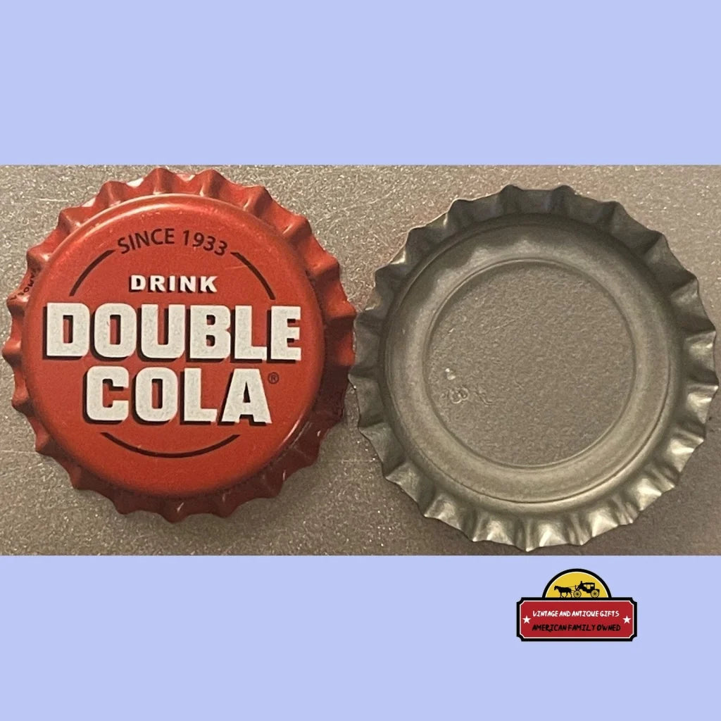 Rare Vintage Double Cola Bottle Cap, Chattanooga, Tn, Unique Bottler 1980s