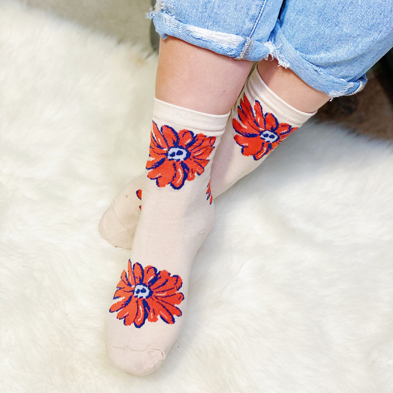 Floral Vibes Sock Set - 3 PAIRS -