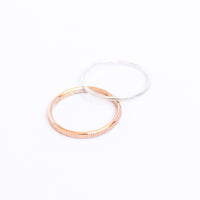 Thumbnail for Agapantha - Lena Line LG Stacking Ring - 3 FINISHES -