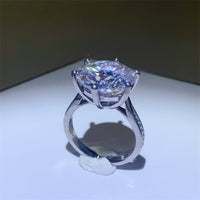 Thumbnail for 10 Carat Moissanite 925 Sterling Silver Ring