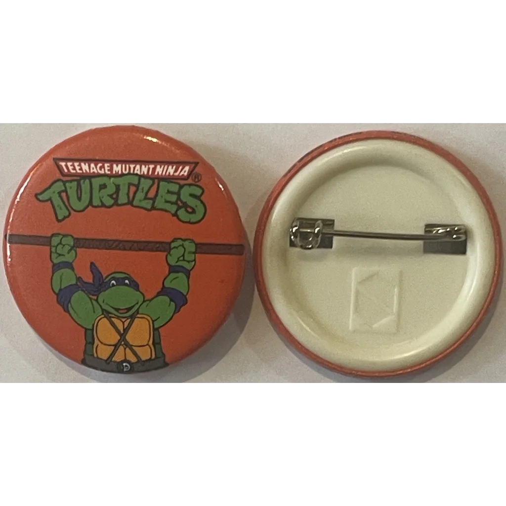 Vintage 1990 Teenage Mutant Ninja Turtles Movie Pin, Donatello, Tmnt