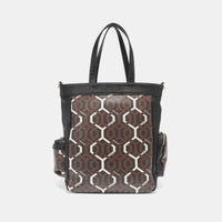 Thumbnail for Nicole Lee USA Geometric Pattern Tote Bag - T - 1 COLOR -