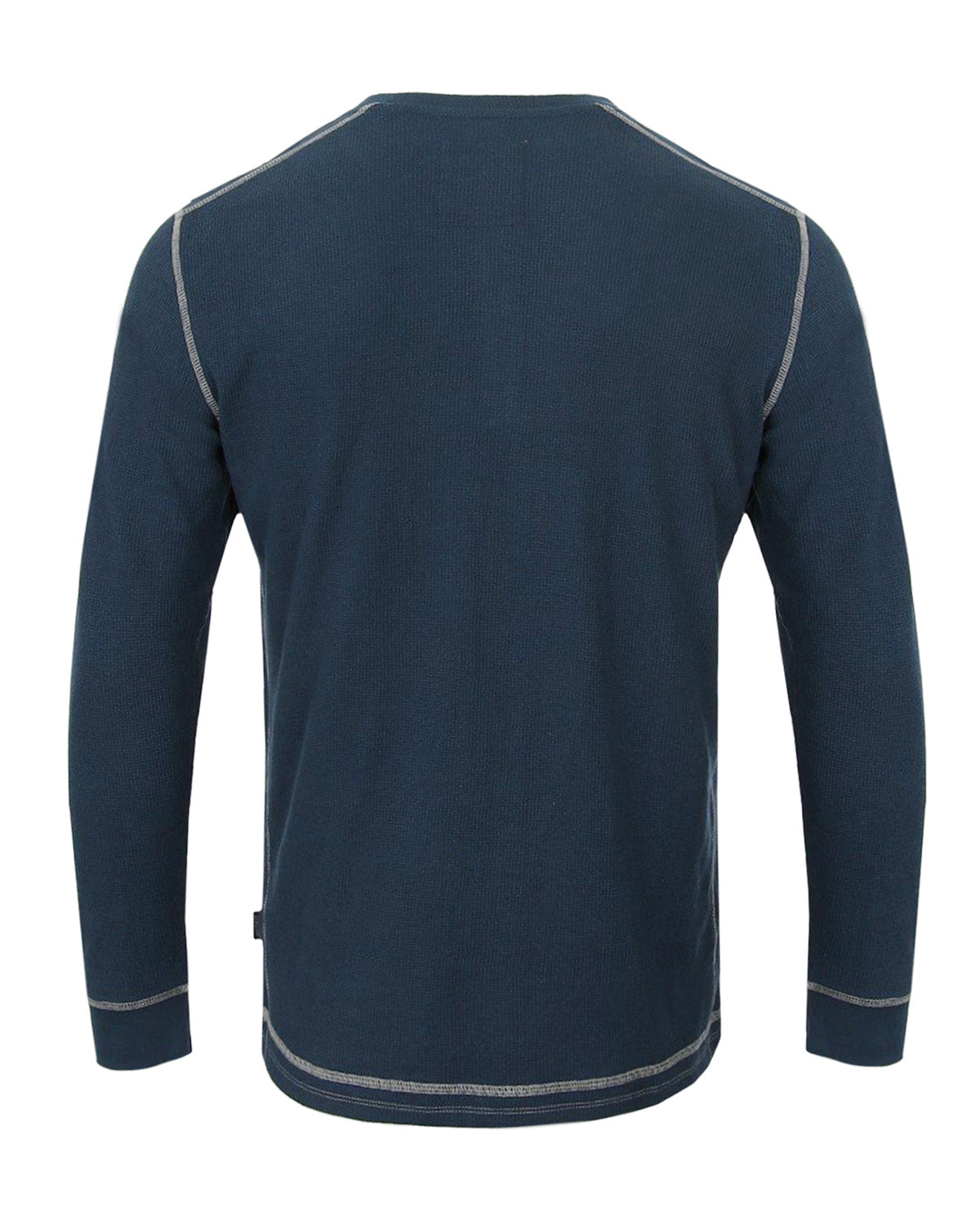 Men's Casual Long Sleeve Lightweight Thermal Henley Essential Shirt - 2 COLORS -