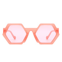 Thumbnail for Cramilo - Starpath - Geometric Round Irregular Tinted Fashion Sunglasses - 6 COLORS -