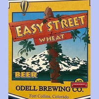 Thumbnail for Vintage Easy Street Wheat Beer Label, Odell Brewing Co. Ft. Collins, CO 2000