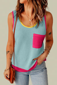 Thumbnail for Scoop Neck Wide Strap Tank - T - 1 COLOR -