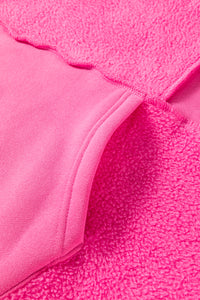 Thumbnail for Exposed Seam Long Sleeve Hoodie - T - 1 COLOR -