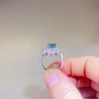 Thumbnail for 1 Carat Moissanite 925 Sterling Silver Ring