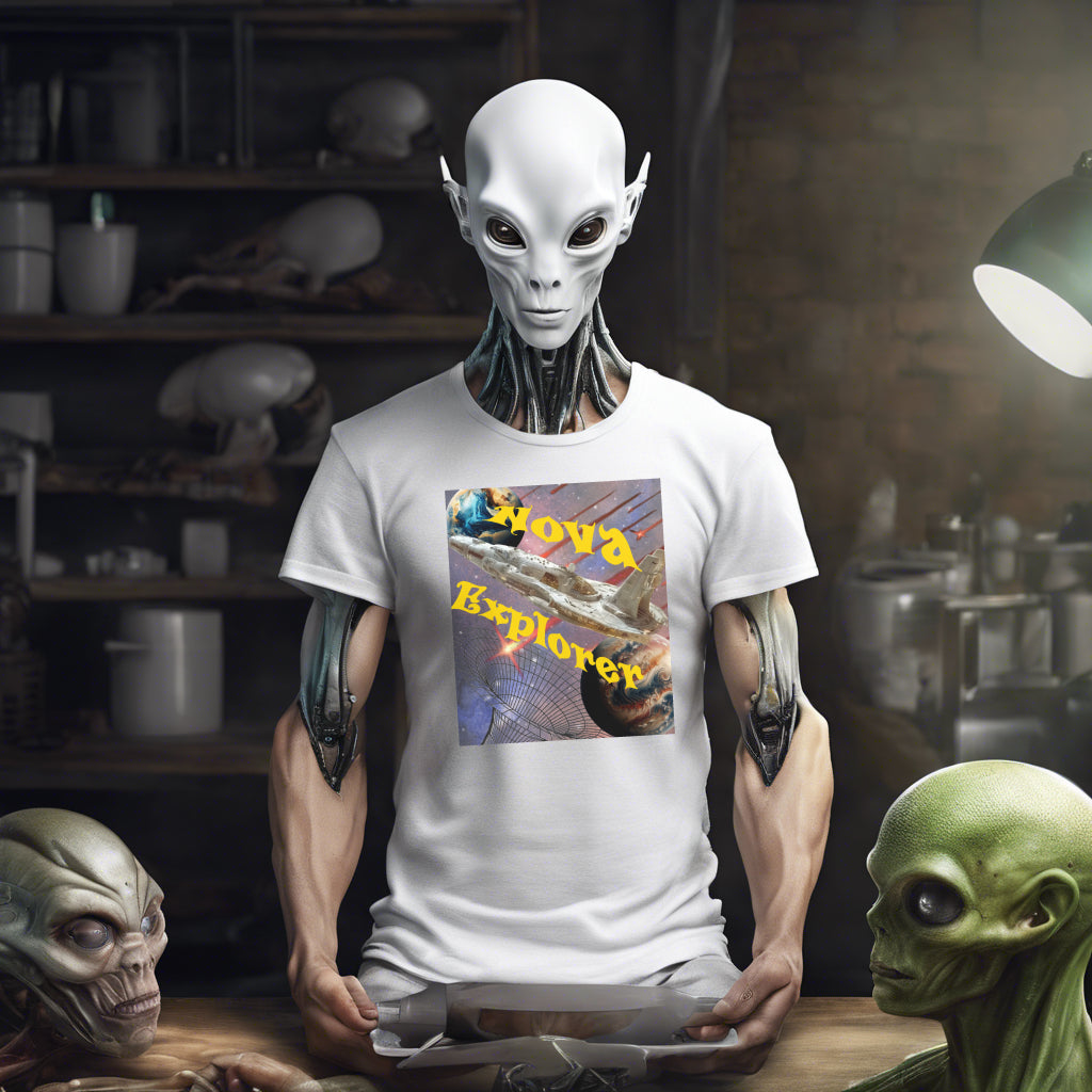 Nova Explorer T-Shirt, Alien T-Shirt, Daily Spaceship T-Shirt - 2 COLORS -