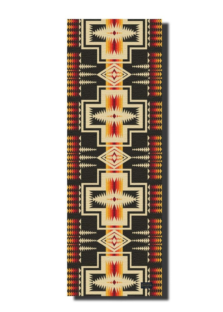 Pendleton X Yune Yoga Mat Harding Black 5mm -