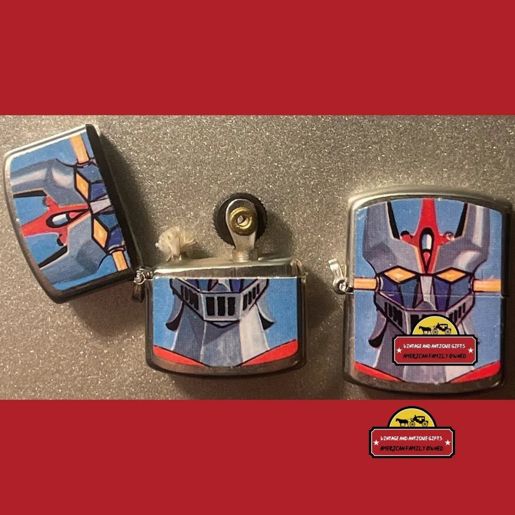 Vintage Anime Mazinger Z Lighter 1970s First Robot Piloted Internally!