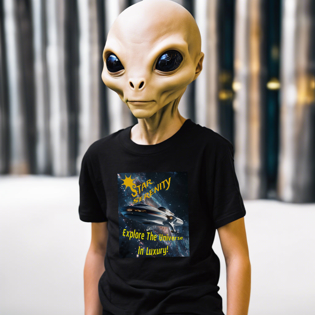 Star Serenity T-Shirt, Alien Tee, Daily Spaceship T-Shirt - 2 COLORS -