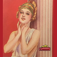 Thumbnail for Antique Vintage Maid of Athens Crate Label, Seville, Fl 1930s Greek Greece Beauty