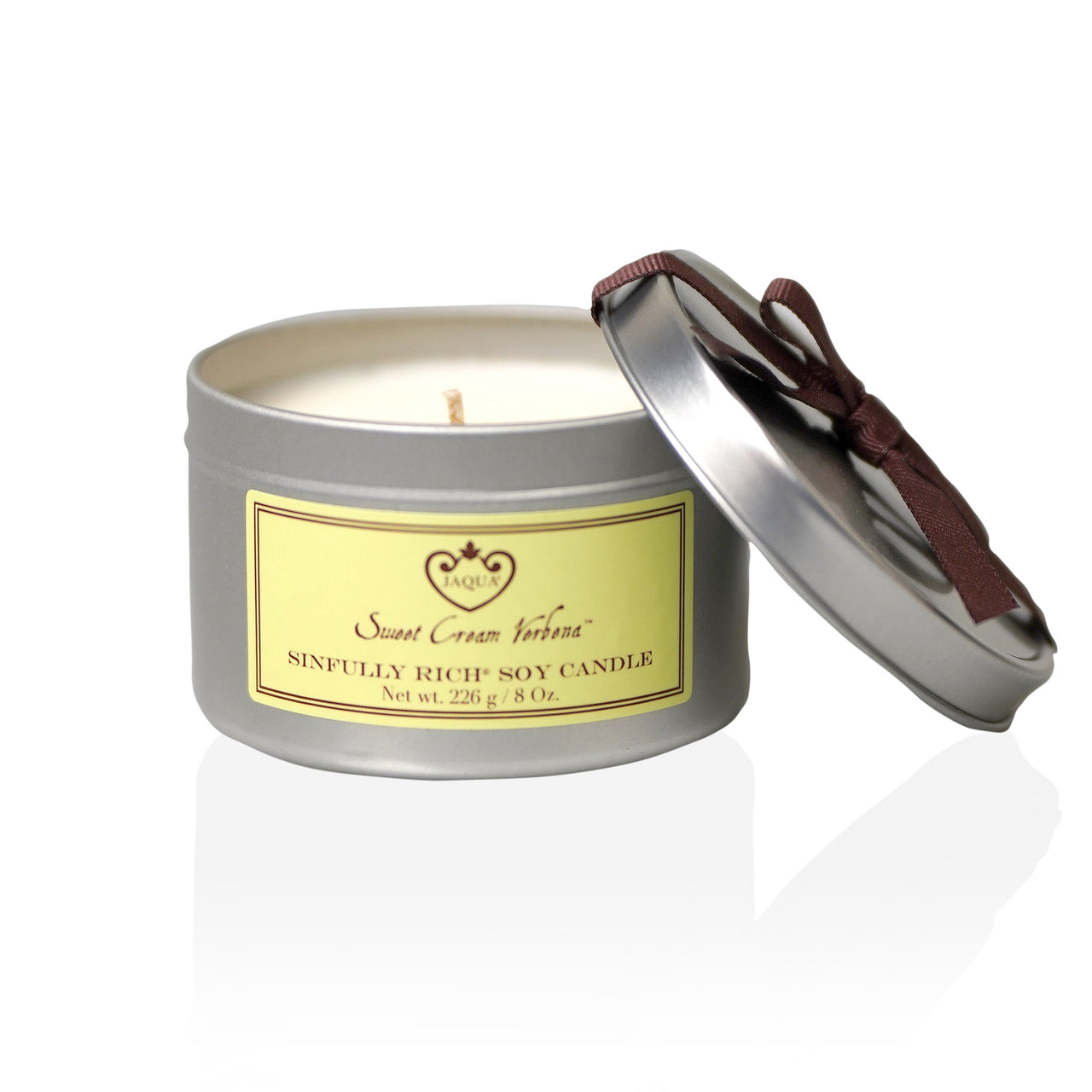 JAQUA - Sweet Cream Verbena Natural Soy Candle -