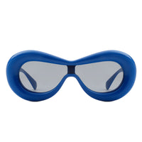 Thumbnail for Cramilo - Argo - Oversized Y2K Inflated Frame One Piece Lens Sunglasses - 6 COLORS -