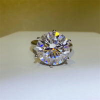 Thumbnail for 10 Carat Moissanite 925 Sterling Silver Ring