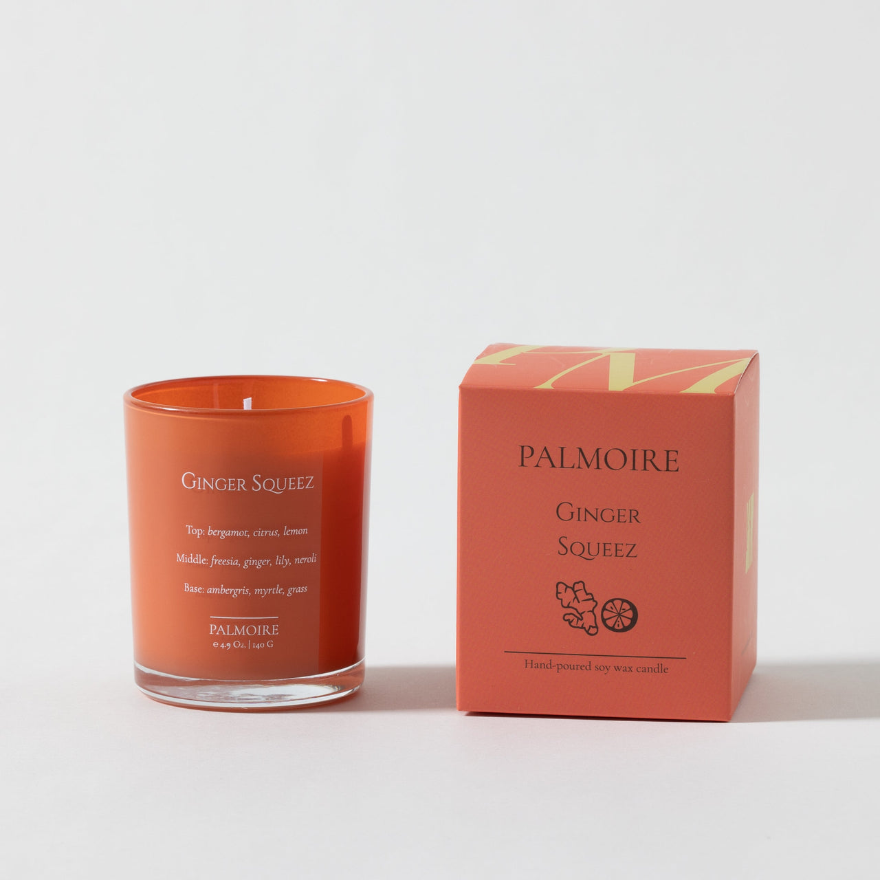 Palmoire - Ginger Squeez Candle Set -