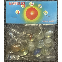 Thumbnail for Vintage 1950s Cats Eye Marbles, Unopened in Package, Childhood Classic!