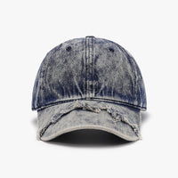 Thumbnail for Fringe Adjustable Cotton Baseball Cap - T - 6 COLORS -