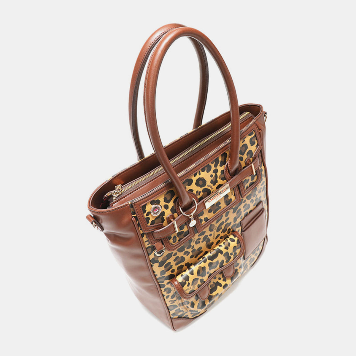 Nicole Lee USA Leopard Large Tote Bag - T - 1 COLOR -