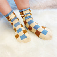 Thumbnail for Trendy Pattern Trio Socks Set - 3 PAIRS -