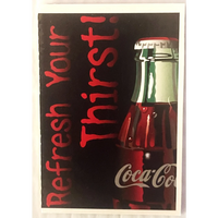 Thumbnail for Vintage 1990s Coke Coca Cola Limited Edition 🎉 Soda Card With Cool Regional Promos