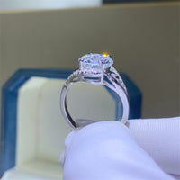 Thumbnail for 3 Carat Moissanite 925 Sterling Silver Ring