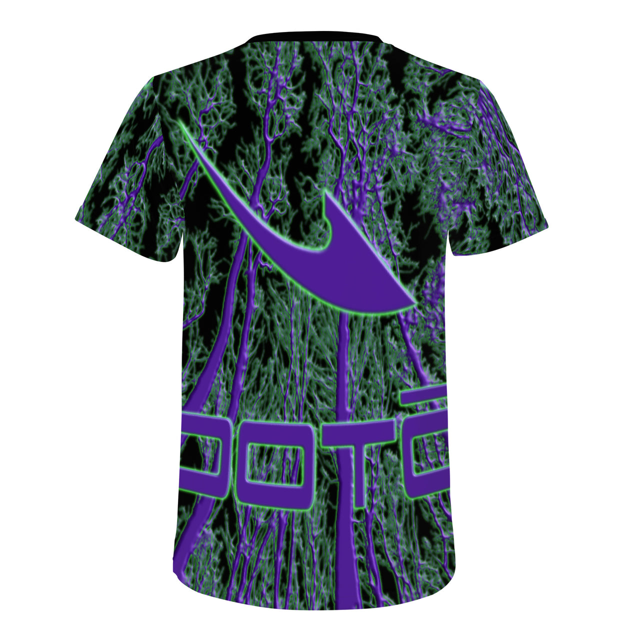 DASH EN EERIE TREES PURPLE - D61 Men's All Over Print T-Shirt - 1 COLOR -