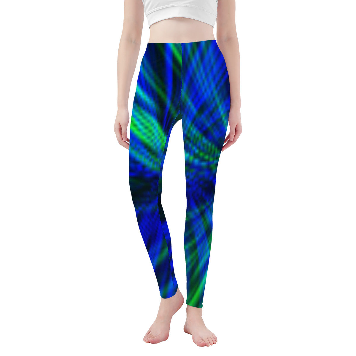 OOTO - A STRANGE PLACE - D48 All-Over Print Yoga Leggings - 1 COLOR -