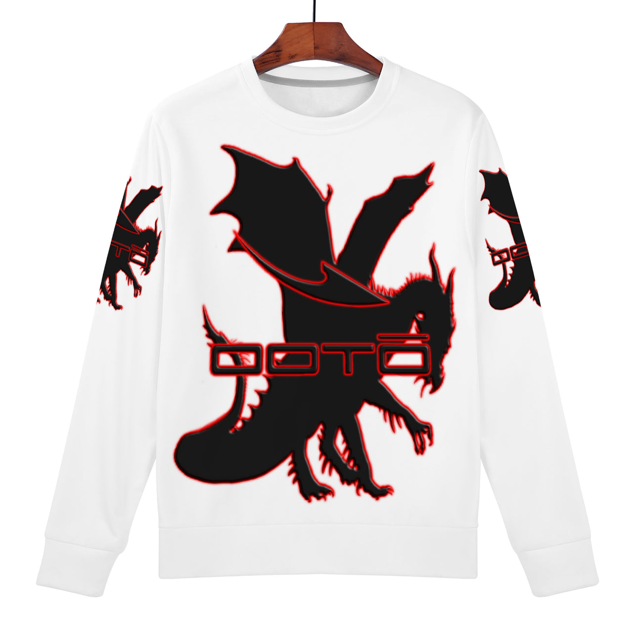 OOTO - DASH AND DRAGON - D84 Women's Sweatshirt - 1 COLOR -