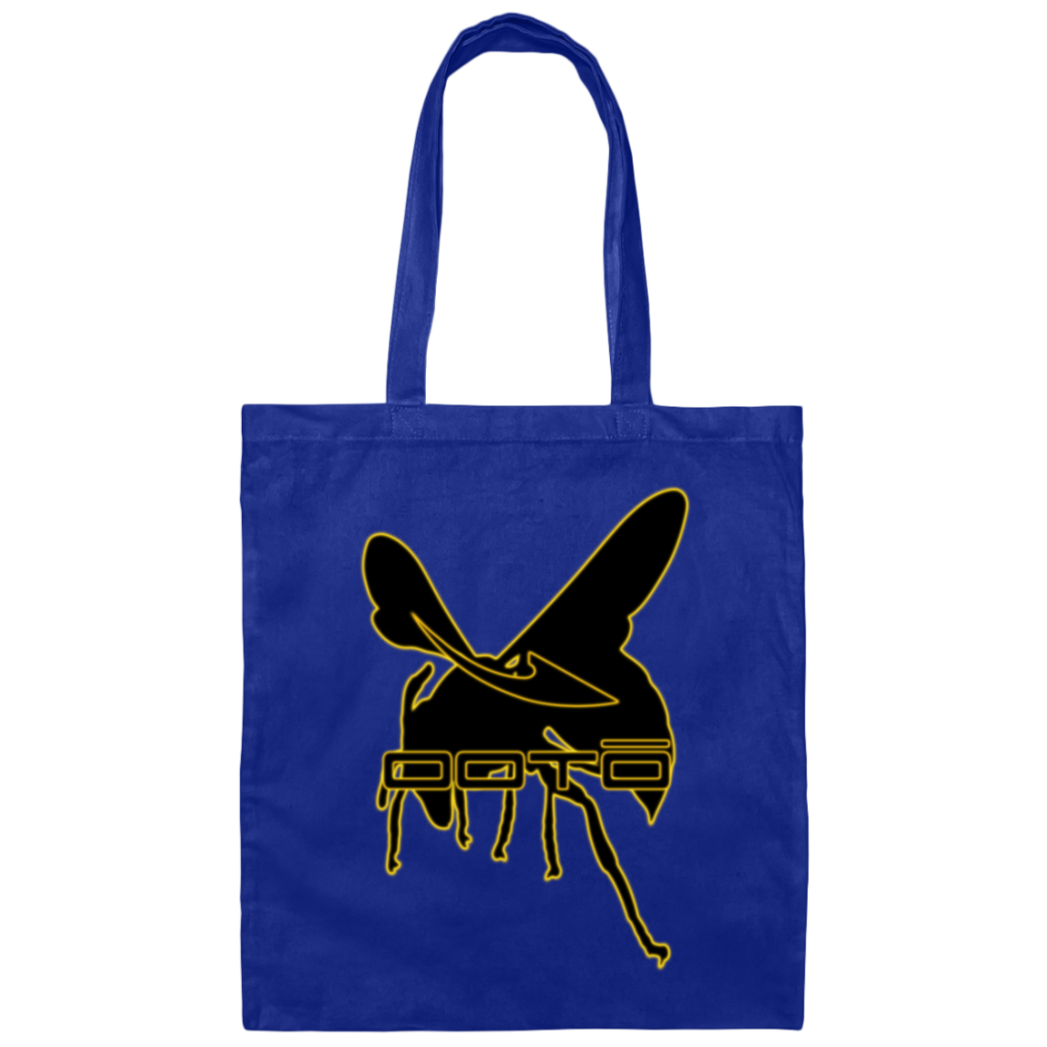 OOTO - DASH AND HORNET BLACK - BE007 Canvas Tote Bag - 7 COLORS -