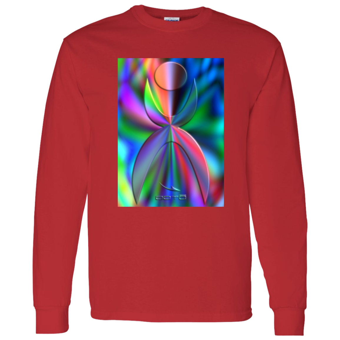 GLYPHIC EN GLASS PRISMATIC - G540 LS T-Shirt 5.3 oz. - 9 COLORS -