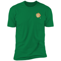 Thumbnail for PAINTED SUN WITH BIG STEPPIN GLYPHIC - NL3600 Premium Short Sleeve T-Shirt - 12 COLORS -