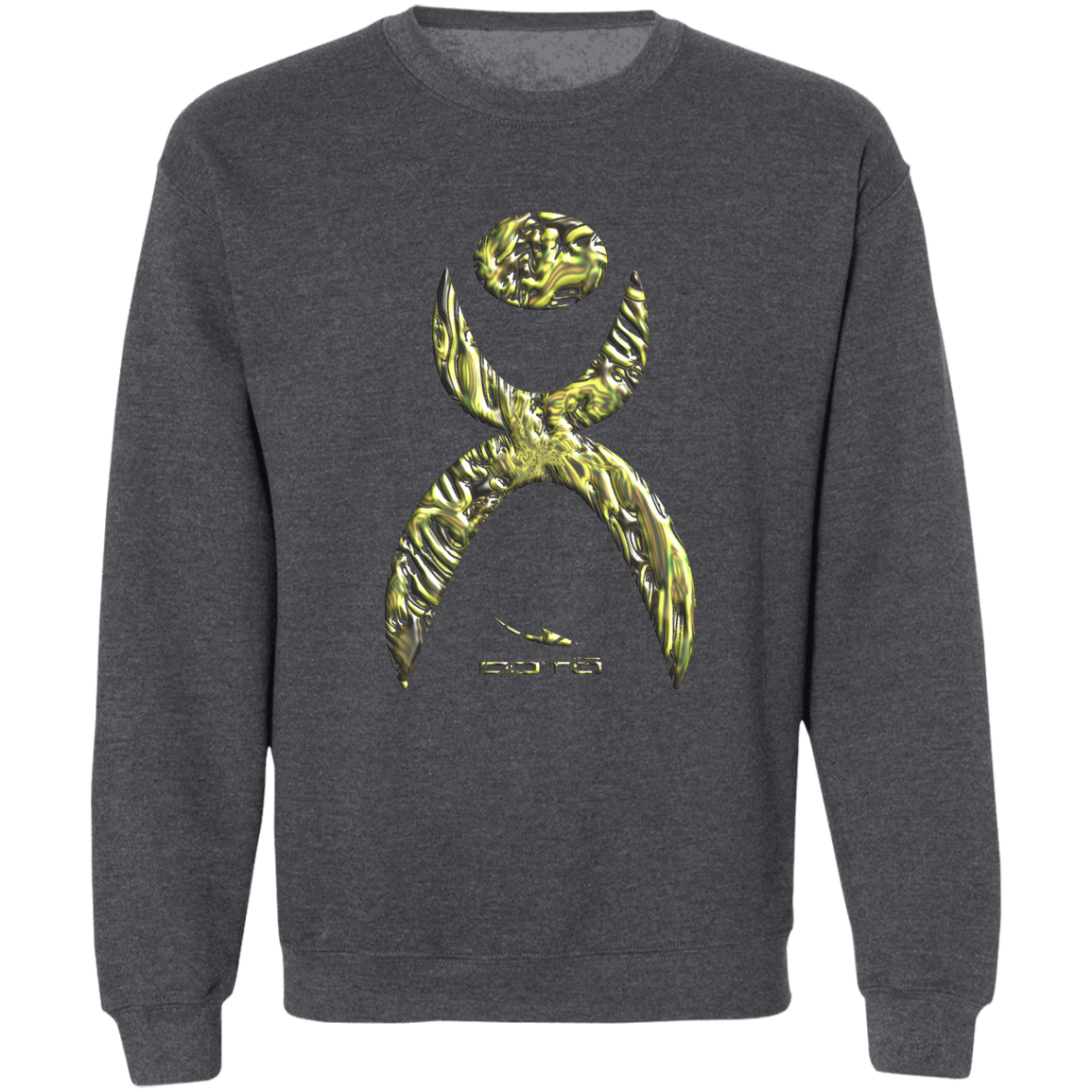 OOTO - GLYPHIC EN YELLOWED MESS HALTED PHASE - G180 Crewneck Pullover Sweatshirt - 4 COLORS -