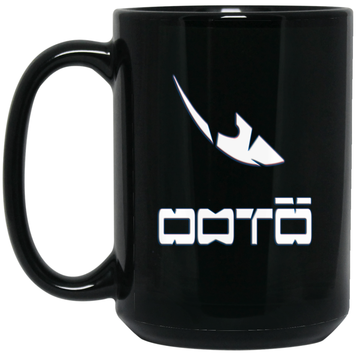 OOTO - DASH CUTS - BM15OZ 15oz Black Mug - 1 COLOR -