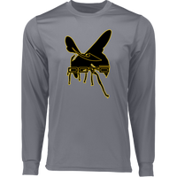 Thumbnail for DASH AND HORNET BLACK - 788 Long Sleeve Moisture-Wicking Tee - 6 COLORS -