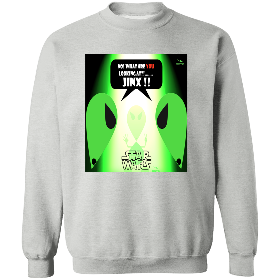 OOTO - AL IN STAR WARS? AL BEAM DOWN - G180 Crewneck Pullover Sweatshirt - 6 COLORS -