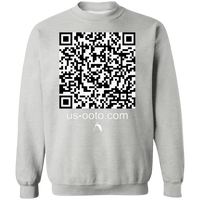 Thumbnail for OOTO - QR CODE - us-ooto.com - G180 Crewneck Pullover Sweatshirt - 10 COLORS -