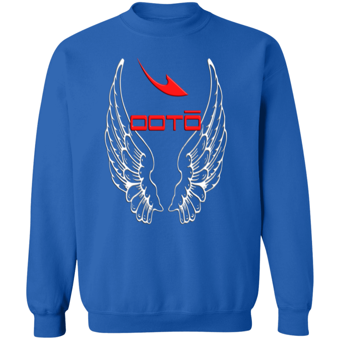 OOTO - WINGED BSG - G180 Crewneck Pullover Sweatshirt - 7 COLORS -